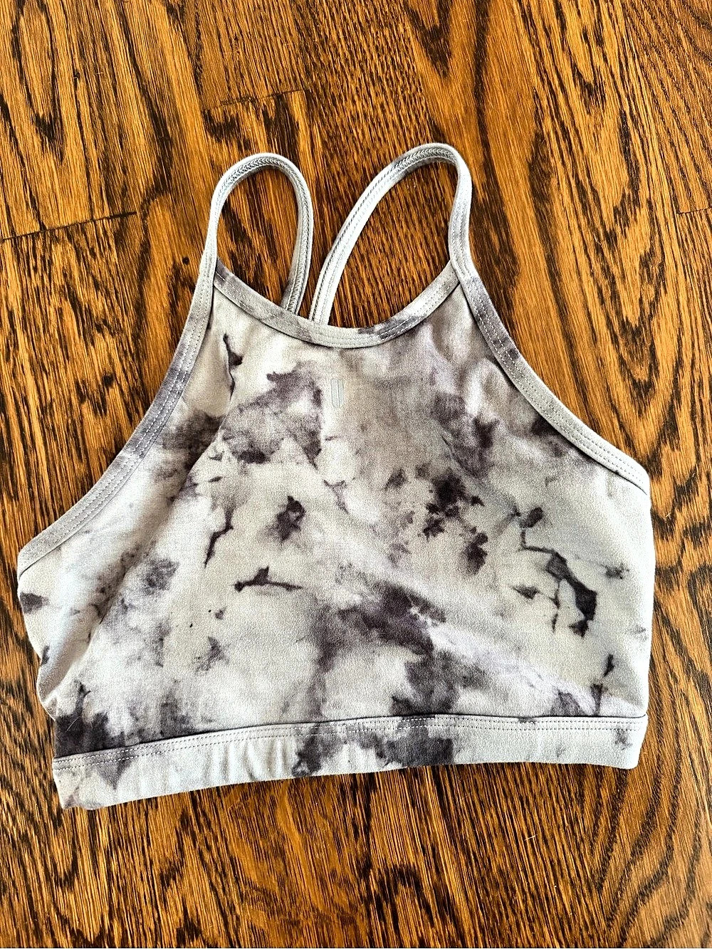 NoBull Sports Bra in Gray & Black Size Small